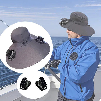 BreezeShade™ Solar Cooling Sun Hat