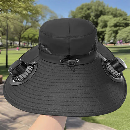 BreezeShade™ Solar Cooling Sun Hat