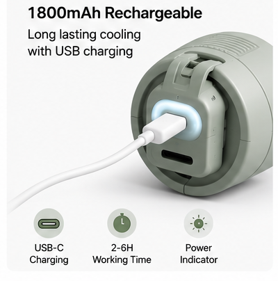 CoolClip™ Portable Cooling Fan