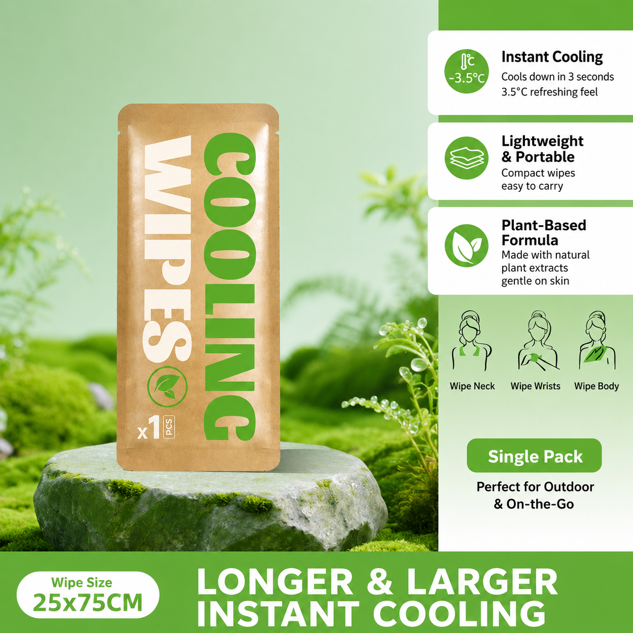 Lingettes Rafraîchissantes FreshBody™