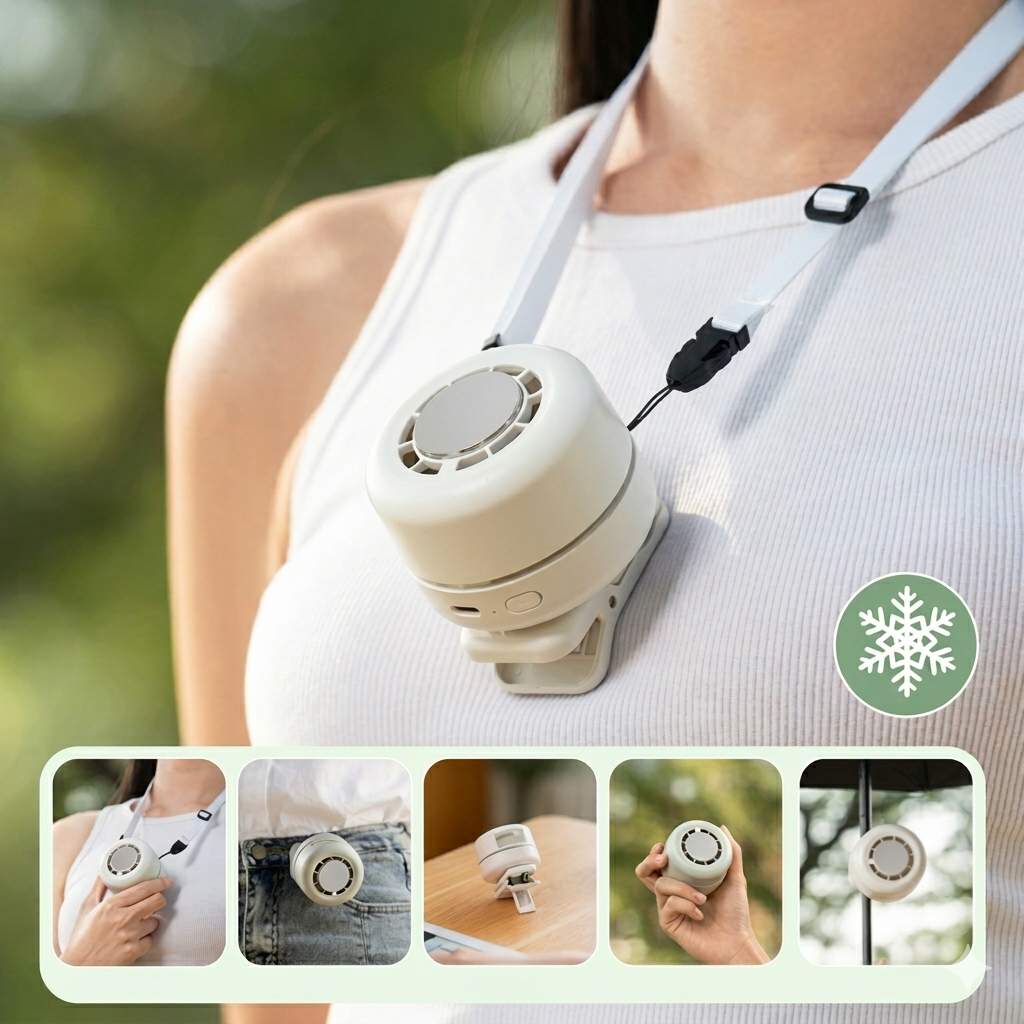 CoolClip™ Portable Cooling Fan