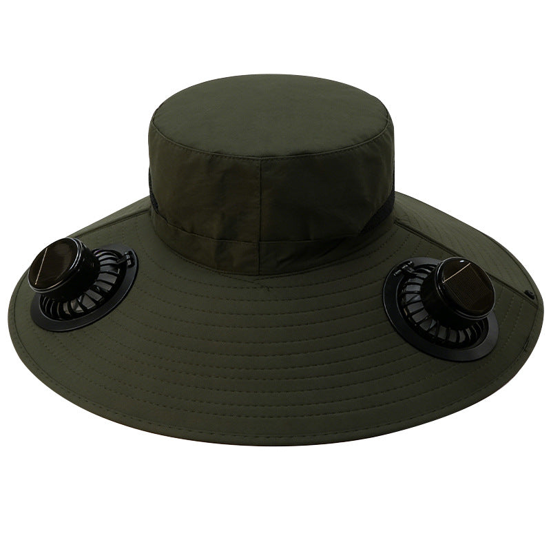 BreezeShade™ Solar Cooling Sun Hat