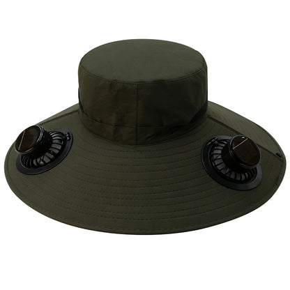 BreezeShade™ Solar Cooling Sun Hat