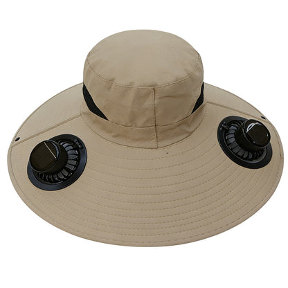 BreezeShade™ Solar Cooling Sun Hat