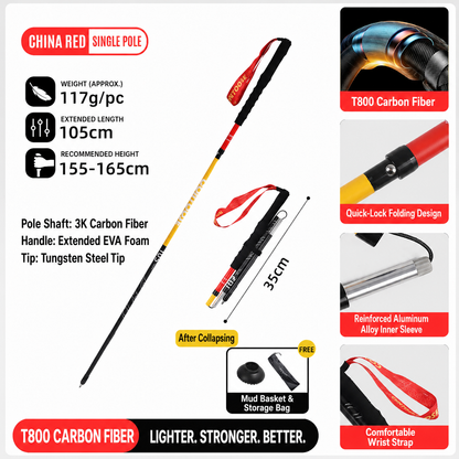 SummitLite™ Carbon Trekking Pole (Single Pole)