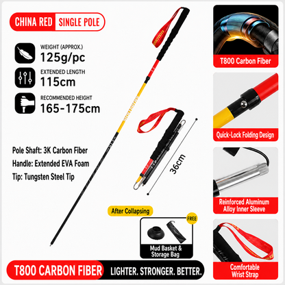 SummitLite™ Carbon Trekking Pole (Single Pole)