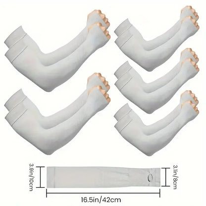 Women's UV Protection Arm Sleeves – UPF50+ Cooling Sun Sleeves