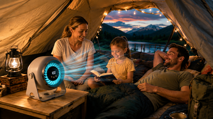 BreezeSphere™ Rechargeable Air Circulator Fan